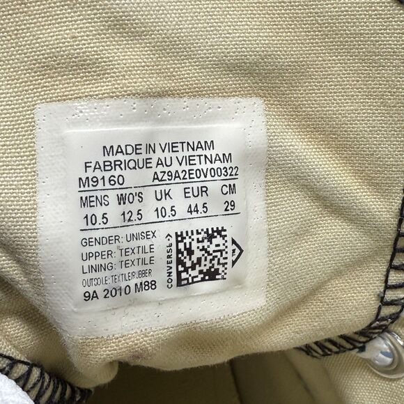 Converse All Star Itachi Uchiha Sneakers Mens 10.5 Black High Top Shoes Naruto - Picture 13 of 16